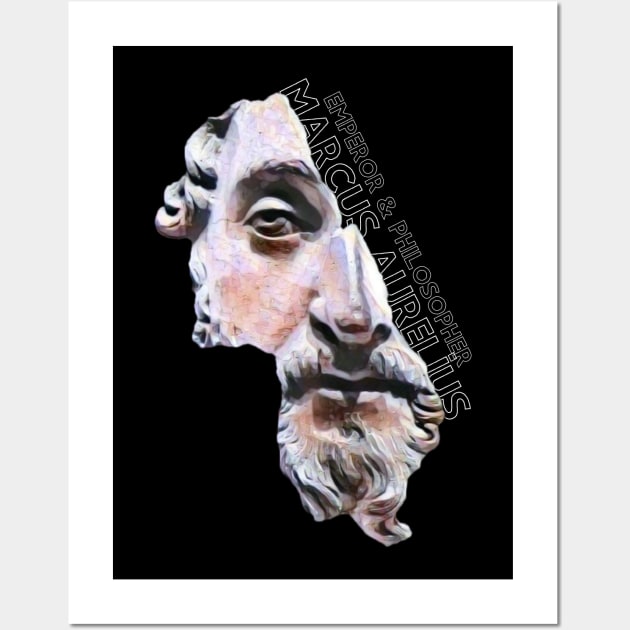 Emperor & Philosopher Marcus Aurelius Wall Art by Wollvie